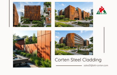 Corten Steel Cladding Panel
